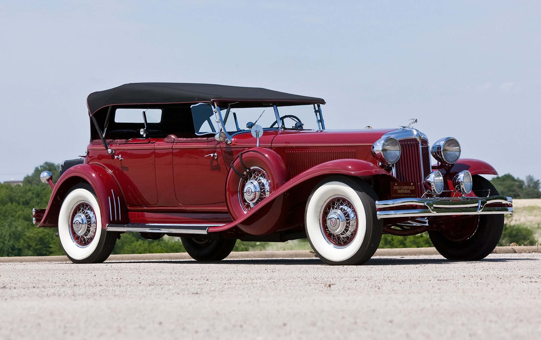 1931 Chrysler CG Imperial Dual Cowl Phaeton | Gooding Christie's